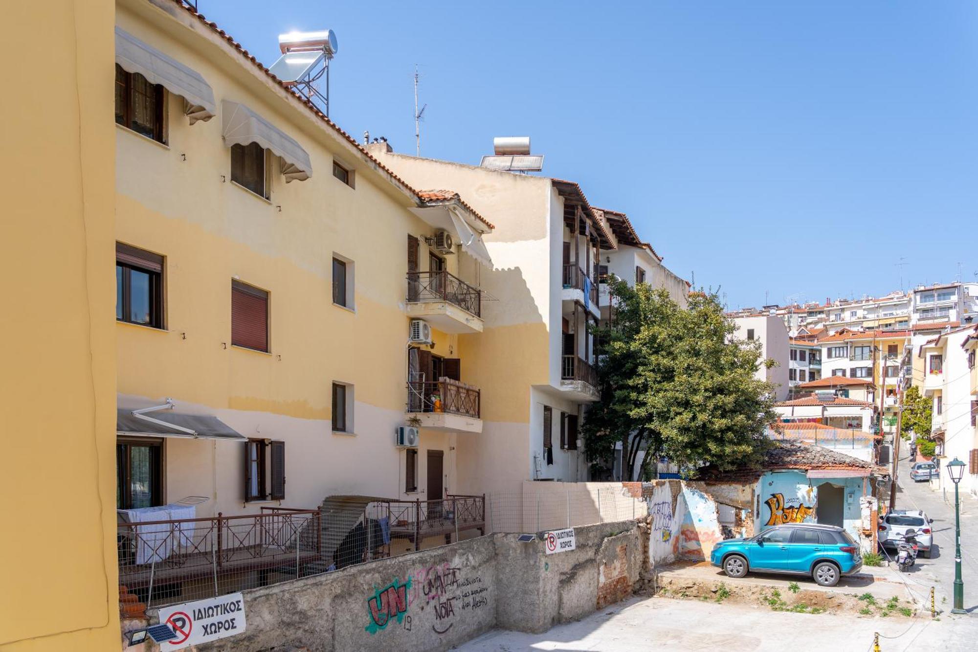 Ferienwohnung Thess Old Town 3 Free Private Parking Thessaloniki Exterior foto